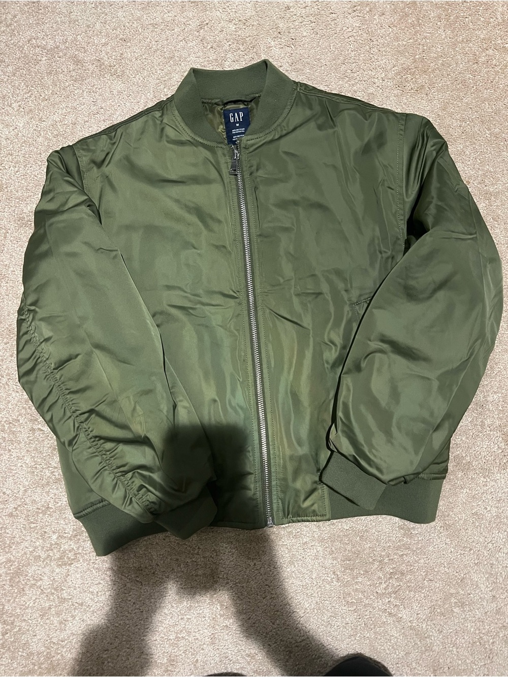 GAP Olive Green Bomber Jacket